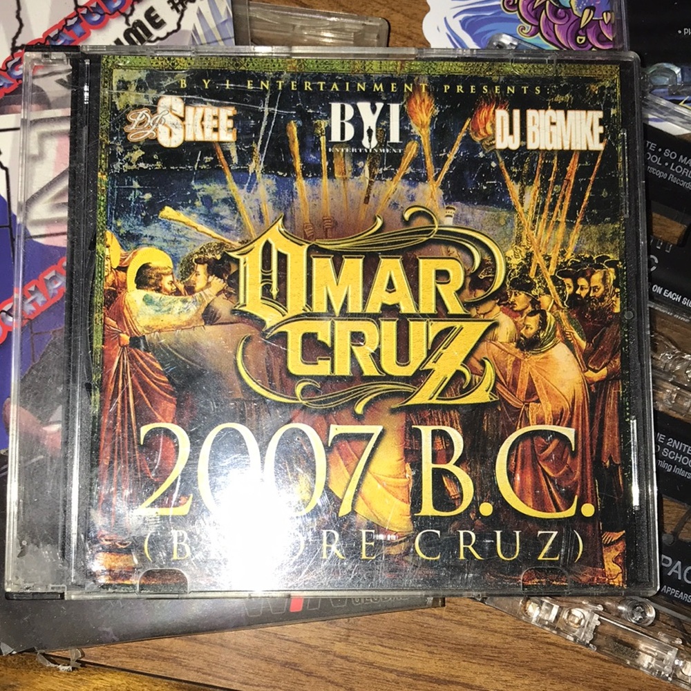 Omar Cruz 2007 bc before Cruz Dj skee cd used poor condition